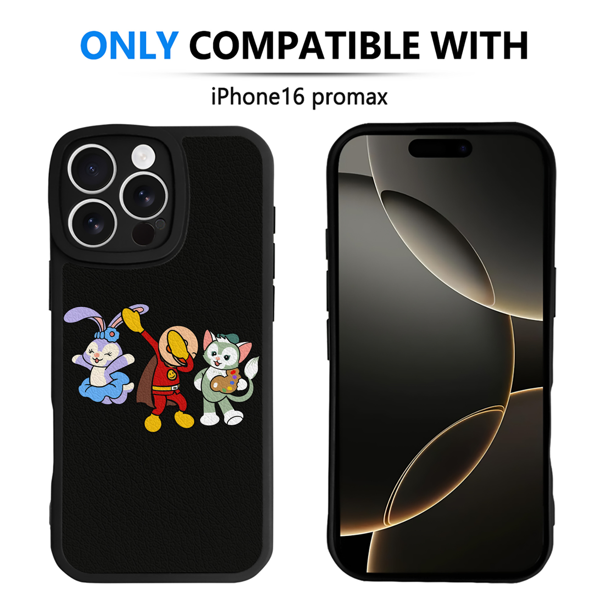 （画像用） アンパンマン Anpanman 【iPhone 16シリーズ対応】シリコンスマホケース（レザー調） 材質：シリコン